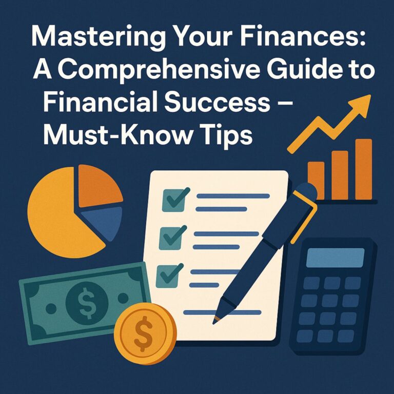 Mastering Your Finances: A Comprehensive Guide to Financial Success — Must-Know Tips